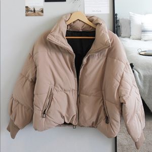 BRAND NEW Tan SHEIN puffer jacket